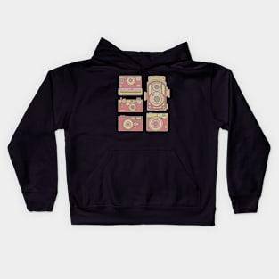 Classic Camera In Color Kids Hoodie